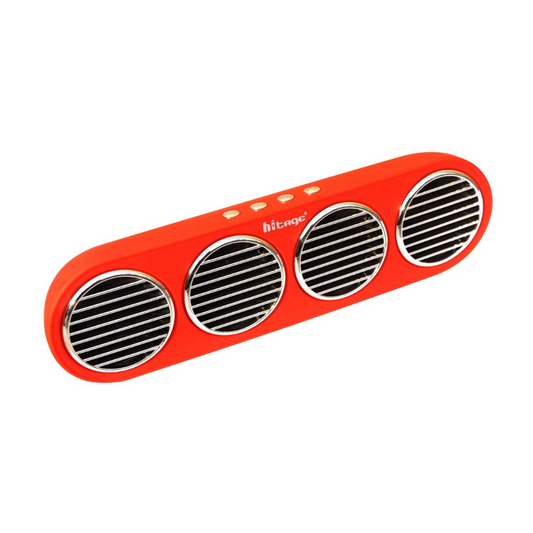 Hitage BS-315 Bluetooth Speaker Multi-Function Speaker, Portable Speaker.(Red) - Ghost-Gadgets