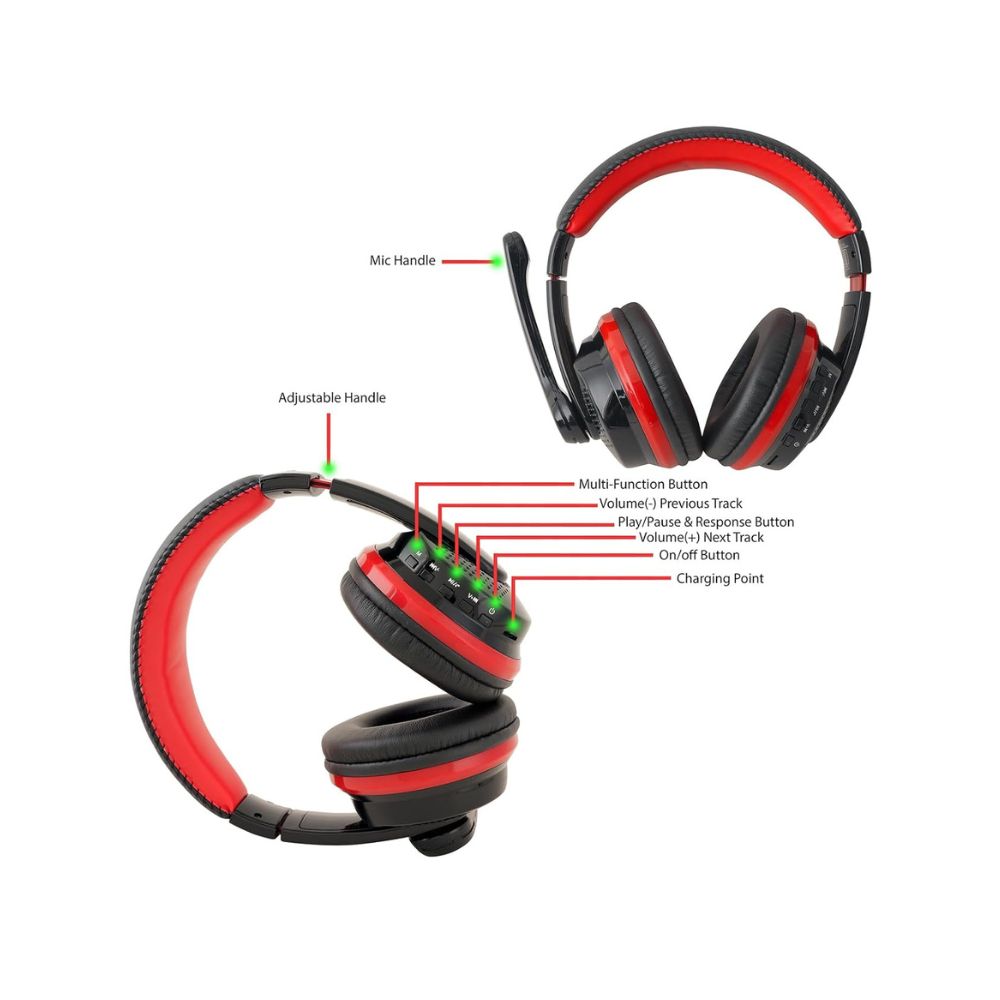Hitage BTH-949 Gaming & Wireless Bluetooth Headset. - Ghost-Gadgets