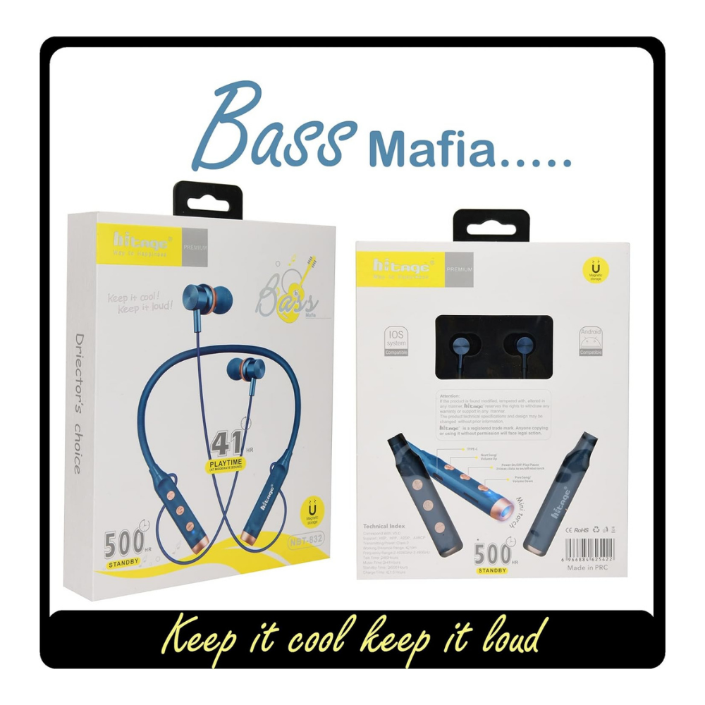 Hitage NBT-832 Bass Mafia Series. - Ghost-Gadgets