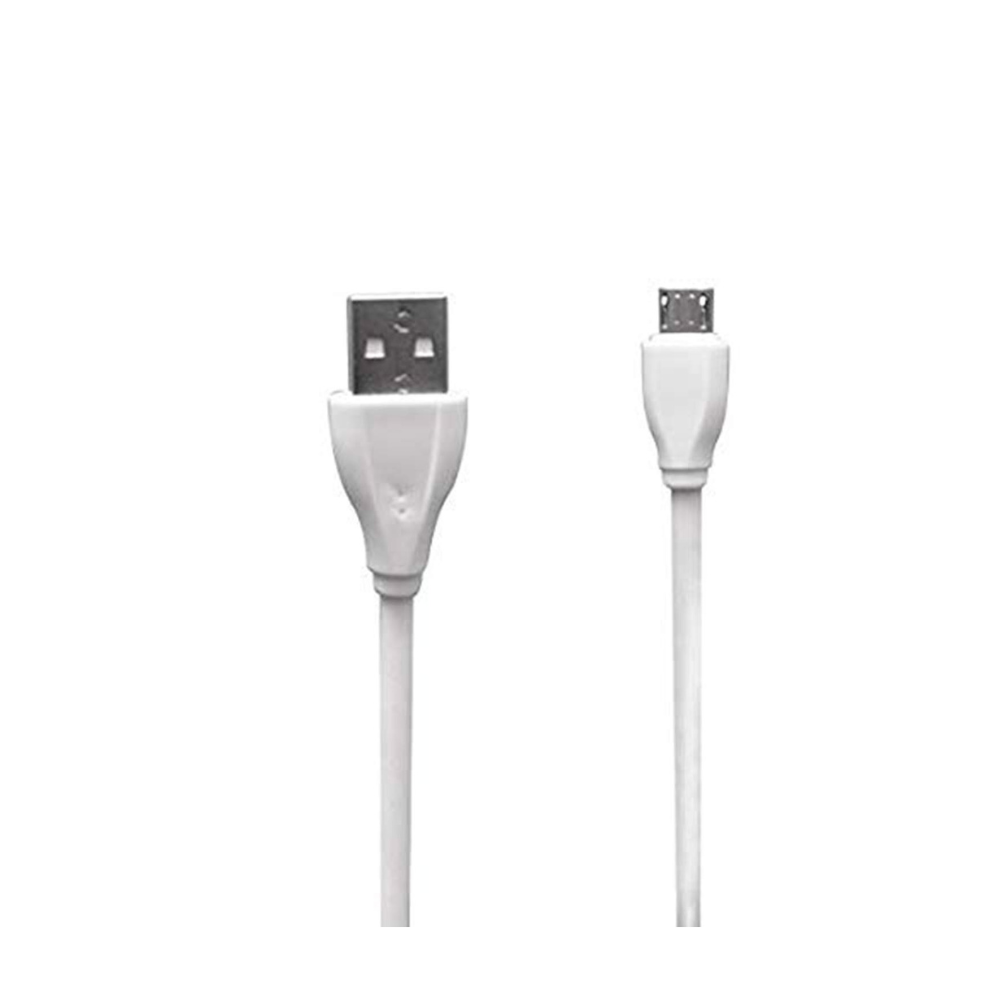 Hitage W-49 Micro USB Fast Charging 2 Amp and High Speed Data Transfer Cable for Android Phones (2 Meter, White) - Ghost-Gadgets